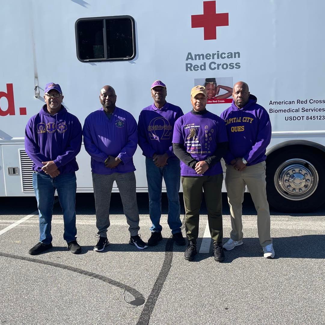Capital City Ques supporting an American Red Cross community initiative